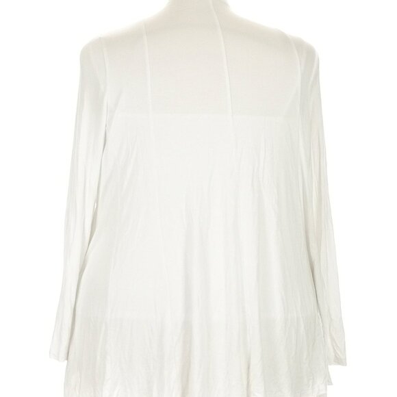 Lane Bryant White Open Duster Cardigan Size 3x - Picture 3 of 5